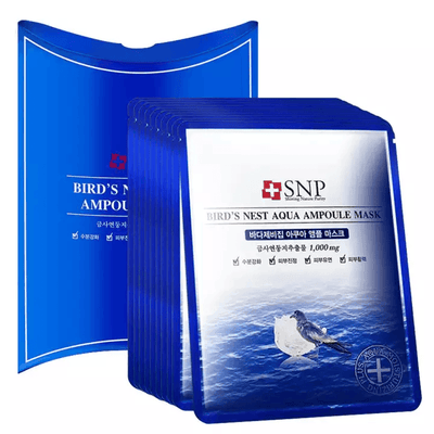 SNP Bird's Nest Aqua Ampoule Mask 10pcs - LMCHING Group Limited